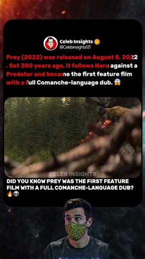 Did you catch this hidden detail in Prey? 🏹 #prey #moviefacts #shorts