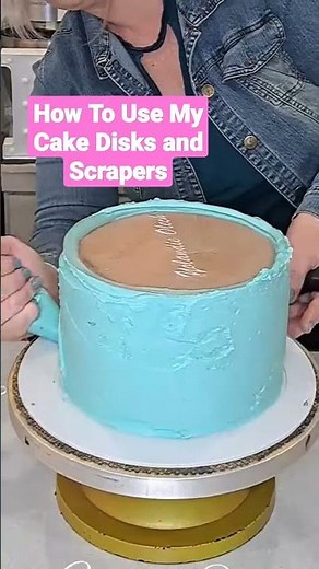 Crash Course on How to Use My Cake Disk and Scraper.