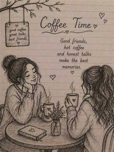 Celebrate the beauty of friendship with this easy and creative best friend drawing 👭💕