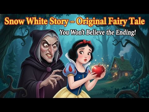Snow White Fairy Tale | Original English Story for Kids & Adults