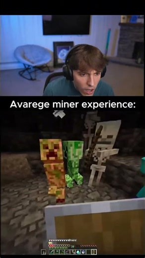 Mining Experience vs Building Experience in Minecraft 😂⛏️🏗️ #minecraft #shorts