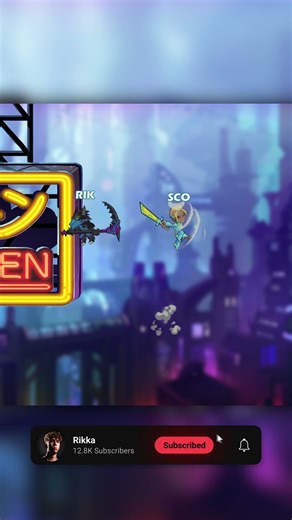 The RGB color looks cool! #brawlhalla #gaming #brawlhallaclips #rikka #proplayer