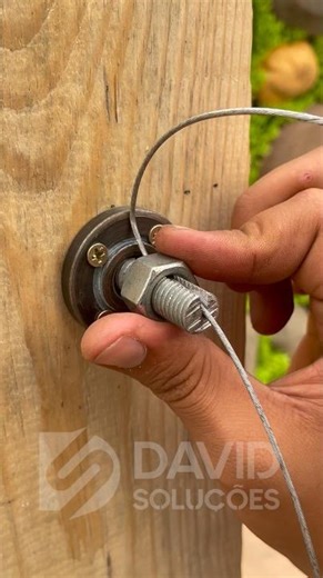 The secret to locking a steel cable perfectly #USA #WorkshopTips #SmartTechnique