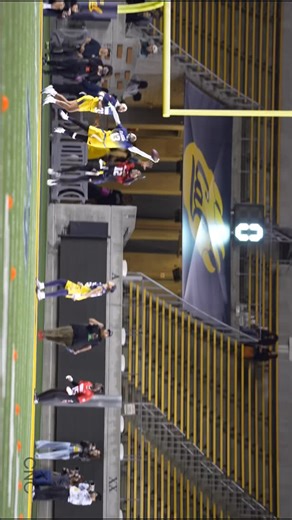 @cnc.visualz on Instagram: "One handed interception by @roscoedash while his song was playing - #celebrityflagfootball #superbowl #calberkeley #flagfootball #fyp"