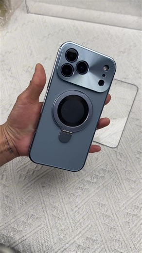 Protect your privacy with this upgraded magnetic phone case!#3c #iphonecase #iphone17case #iphone17pro #iphone17air #iphone15 #iphone17promax #iphone16 #magsafe
