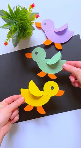313K views · 2.3K reactions | Some handmade paper crafts for children  | Art Crafts | Facebook