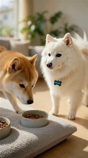 大哥把早餐分給弟弟吃🥰 超暖心早餐時光 | Chill Lofi Beats #doglofi #cutedogs #chilllofi #shorts