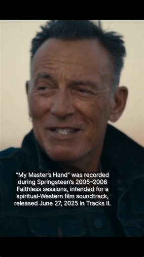 Songs by Springsteen on Instagram: "The story behind “My Master’s Hand” by Bruce Springsteen"