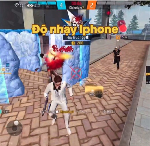 Độ nhạy full đỏ 100% cho máy iPhone