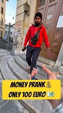 Money Prank💰 Only 100 euro 💶