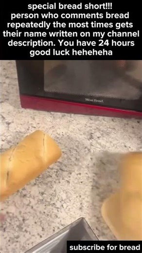 write bread as many times as you can