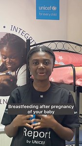 Meet Henrietta, a U-Reporter from Ghana! She’s excited to share some important breastfeeding facts that everyone should know. Let’s learn together! #WBW2025 #WorldBreastfeedingWeek | UNICEF Ghana