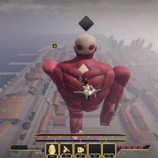 Just playing attack on Titan revolution #roblox