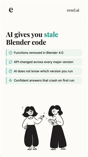 OpenAI Codex with Blender: What actually works (and what doesn't) #Shorts