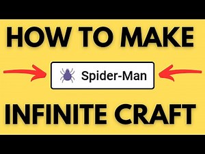 How to Make Spider Man in Infinite Craft (Spider Man Tutorial) 2024