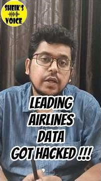 Hackers leak over 5 million Qantas customers' details to dark web | Sheik's Voice | Tamil