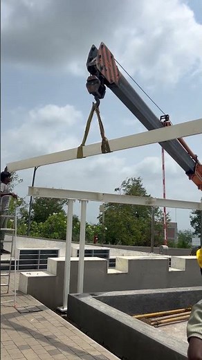 PEB STRUCTURE INSTALLATION | best practice & safety tips #construction #PEB #installationtips %tips