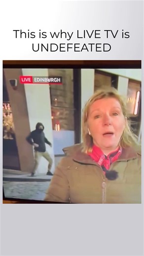 Fails & Crashes on Instagram: "LIVE TV is undefeated 😂 #funnyfails #epicfails #fun"