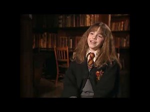 Interview d'Emma Watson pour la sortie de "Harry Potter à l'école des sorciers" #9