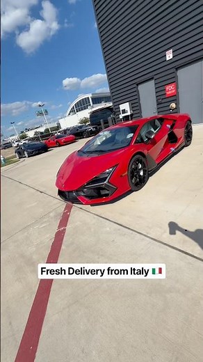 NEW Lamborghini Revuelto Just Arrived From Italy 🇮🇹 See Trent at Lamborghini Houston #lamborghini