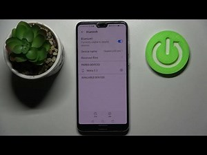 How to Connect Bluetooth Device on HUAWEI P20 Pro Pair Bluetooth Device with HUAWEI