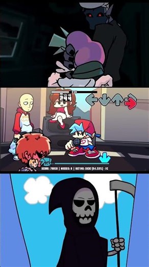 FNF Meets Saitama - BF's Last Stand in This Epic Mobile Showdown! #FNF #Saitama