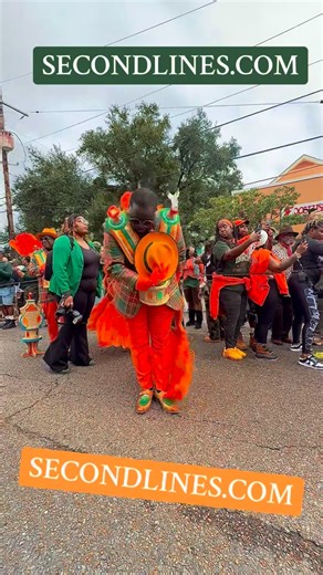Second Lines on Instagram: "Only in New Orleans. #secondlinesundays . @dumainestgang @socole_3 @honxch0 . #onlyinneworleans #neworleans #blackculture #secondlines"