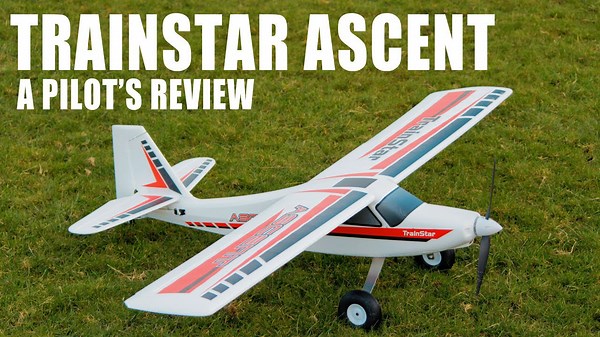 A pilot's review of the Volantex TrainStar Ascent 747-8 RC airplane + the most realistic combat flight simulator 2019 | DCS World