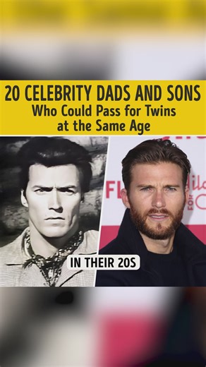 20 Celebrity Dads and Sons Who Could Pass for Twins at the Same Age | Bright Side