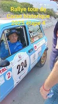 historic tour of Corsica 2025 MGB gt V8 CVVT stage 4