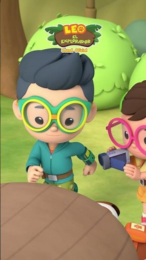 ¡¿A RANGER ROCKY LE CRECIÓ UNA COLA?! 🦡 | Leo, El Explorador | Animación - Familia - Niños #shorts