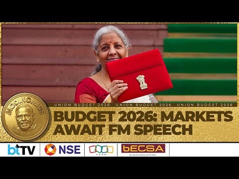 #Modinomics #Budget2026 | LIVE Market Action & Economists’ Outlook Before FM’s Budget Speech