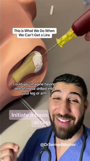 This is What We Do When We Can’t Get a Line #emergency