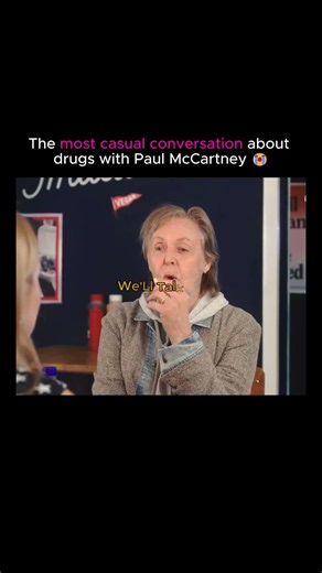 The most casual conversation about drugs with Paul McCartney 😭 #PaulMcCartney