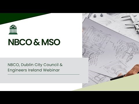 NBCO, Dublin City Council & Engineers Ireland Webinar