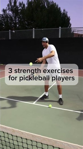 Strength exercises for pickleball players