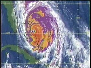 TWC Hurricane Floyd coverage 1999: Clip 6