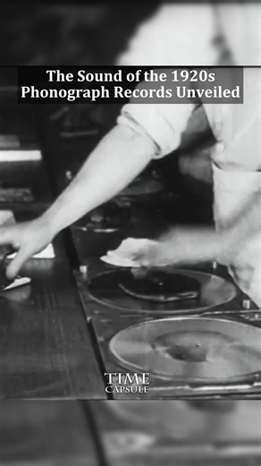 The Sound of the 1920s: Phonograph Records Unveiled | Amazing Time Capsule