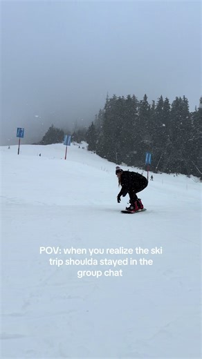Rumor has it she prefers water sports 😂😂 #comedy #funny #snowboarding #skitrip #groupchat