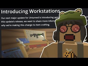 Unturned - NEW Workstations Update - New Crafting Method!