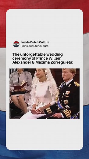 Inside Dutch Culture | On Feb 2, 2002, The wedding of Máxima Zorreguieta and Willem-Alexander, the Prince of Orange, took place, in Amsterdam. The ceremony... | Instagram