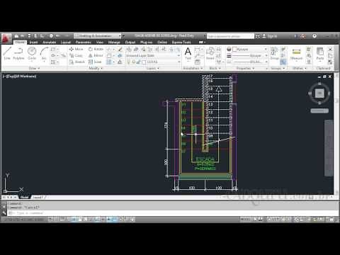 Stairs in plan view - AutoCAD 2013 Architectural Detailing Course - Lesson 4.1 | CADguru