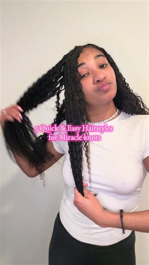 5 Quick & Easy Hairstyles for Miracle Knots