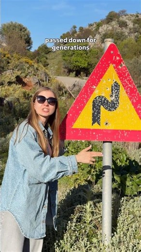 There’s a reason every road sign in Crete is full of bullet holes 🇬🇷