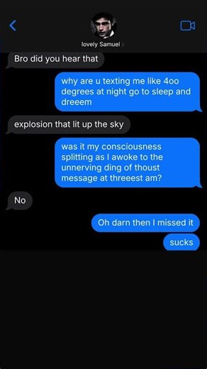 I crack myself up lol - Curse series texting stories