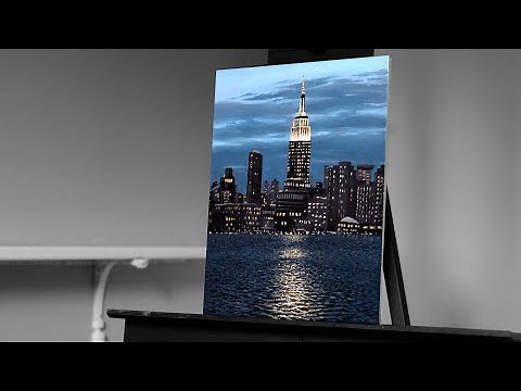 Painting a City Skyline