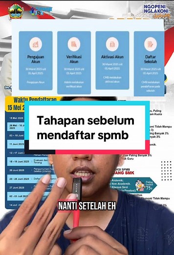 Membalas @𝓐𝓺𝓾𝓪𝓻𝓲𝓾𝓼 ♒ 3 Tahapan sebelum mendaftar #spmb #spmbjateng2025 #ppdb