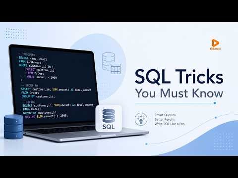 Essential SQL Tricks Every Developer & Data Analyst Should Know 📊