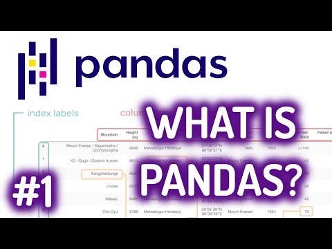 Python Pandas Tutorial #1 for Beginners - What is Pandas?