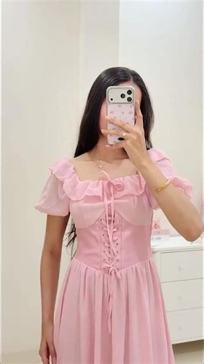 Dreams bday dresses 🌸🤌 #dresses #tranding#bdayvibes #aestheticavenue #fashion#maxidress